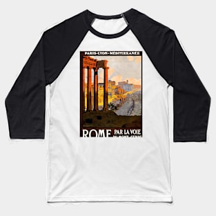 Travel Rome Baseball T-Shirt